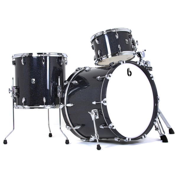 Trommesett British Drum Co. Legend Maple Ultra Club Kit 22 Shell Pack LEG-MBX-22-CB-RG, 22, Ravenglass