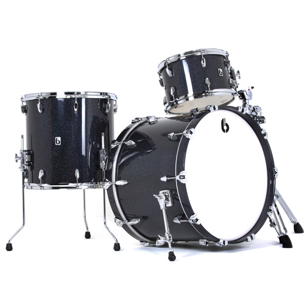 Trommesett British Drum Co. Legend Maple Ultra US Club Kit 22 Shell Pack LEG-MBX-22-CBUS-RG, 22, Ravenglass