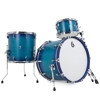Trommesett British Drum Co. Legend Maple Satin Club Kit 24 Shell Pack LEG-MBX-24-CB-FIB, 24, Fistral Blue