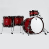 Trommesett British Drum Co. Legend Maple Satin Rock Kit 24 Shell Pack LEG-MBX-24-RK-RDL, 24, Redlands