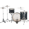 Trommesett Ludwig Classic Maple Select Limited Edition LB4233LXA8WCN, 22, Ebony Pearl Royal Street, Nickel Hardware, Single Flange Hoops