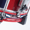 Paradetromme British Drum Co. Regimental RS1-ML, 14x12, m/Topp og Bunn Seider, Aluminum Hoops, Gloss Red/Blue