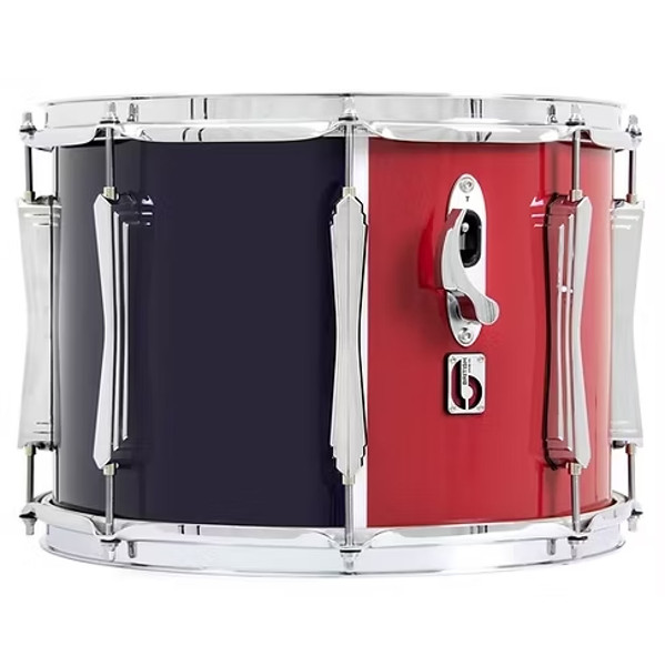 Paradetromme British Drum Co. Regimental RS1C-ML, 14x10, m/Topp Seider, Military Red & Blue Livery