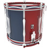 Paradetromme British Drum Co. Regimental RS1G-GW, 14x12, m/Bunn Seider, Aluminum Hoops, Gloss White