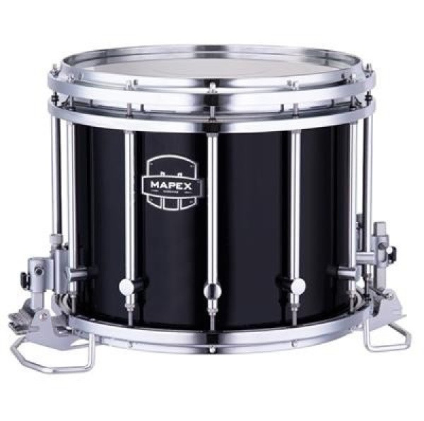 Paradetromme Mapex Quantum Mark II MCQMX1412S-DK-CC, 14x12, Marching Snare Drum, Classic, Dark Black