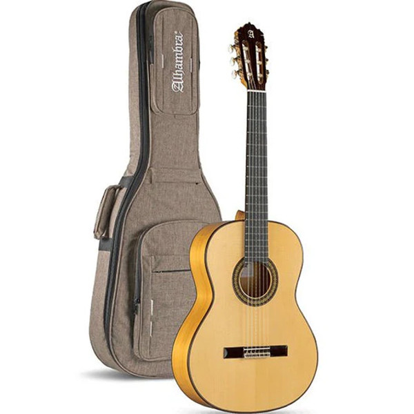 Gitar Klassisk Alhambra 7Fc Flamenca Conservatory Natur, inkl. Alhambra Gig Bag (9738)