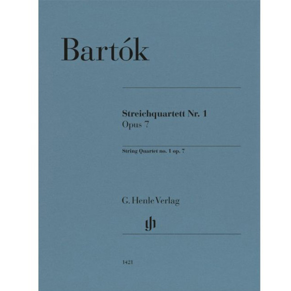 String Quartet No. 1 Op. 7, Bela Bartok