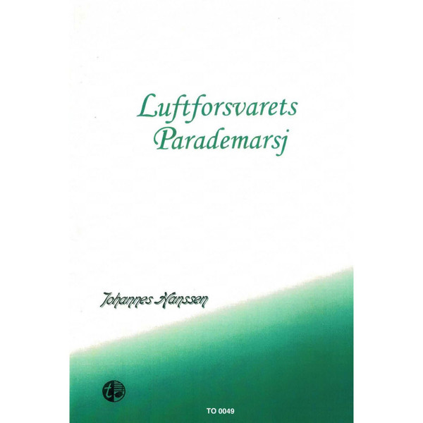 Luftforsvarets Parademarsj, Johannes Hanssen. Janitsjar
