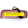 Gig Bag Trombone/Basstrombone Cronkhite Large Double Cinnamon Brown Leather