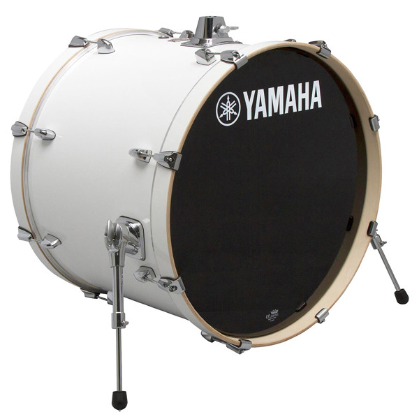 Stortromme Yamaha Stage Custom Birch SBB2217, 22x17, Chrome Hardware, Classic White
