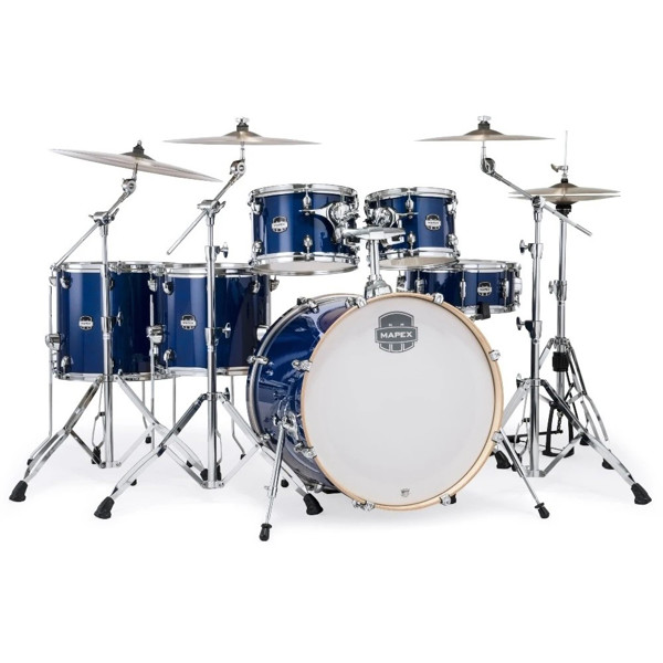 Trommesett Mapex Mars Maple Studioease MM628SFUOD, 22, Maple, Midnight Blue