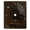 Anvil Gong Black Swamp SPLREC-6.5, Rectangular Sound Plate, Includes 3 Rivets & Suspension Line