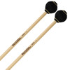 Vibrafonkøller Innovative Percussion Chamber Series CS51R, Medium Vibraphone/Marimba, Black Cord, Yellow Stitching, Rattan