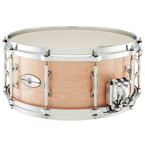 Skarptromme Black Swamp Multisonic MS6514MAD, 14x6,5, S3 Exotic Solid Maple Shell, Die-Cast Hoops