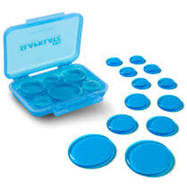 SlapKlatz PRO-V2-BI, Blue Ice, Gel Dempegeleputer, 12 Stk