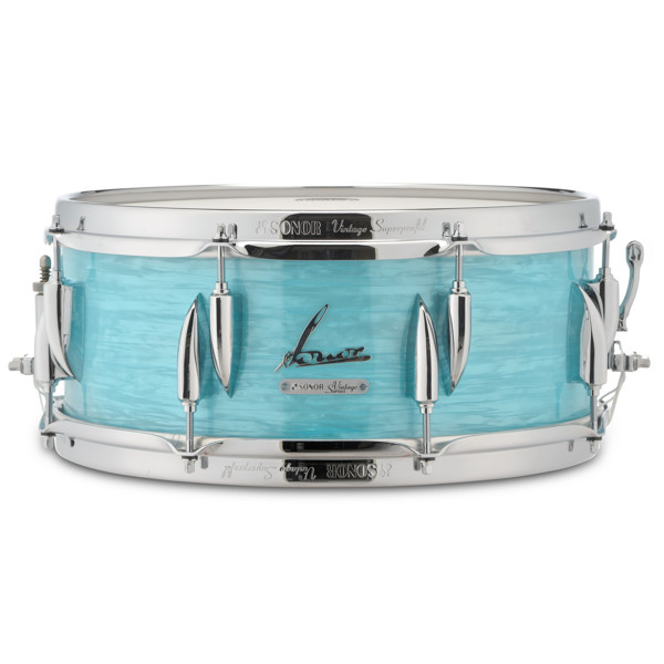 Skarptromme Sonor Vintage VT-14575-SDW-CAB, Beech, 14x5,75, California Blue