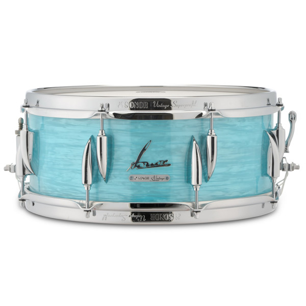 Skarptromme Sonor Vintage VT-1405-SDW-CAB, Beech, 14x5, Beech, California Blue