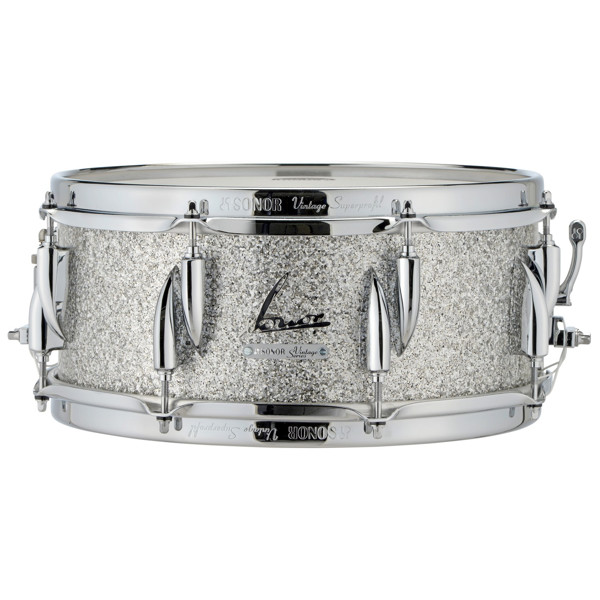 Skarptromme Sonor Vintage VT-14575-SDW-VSG, Beech, 14x5,75, Vintage Silver Glitter