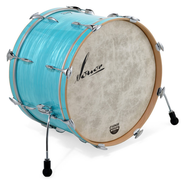 Stortromme Sonor Vintage VT-2414-BD-WM-CAB, Beech, 24x14, w/Mount, California Blue
