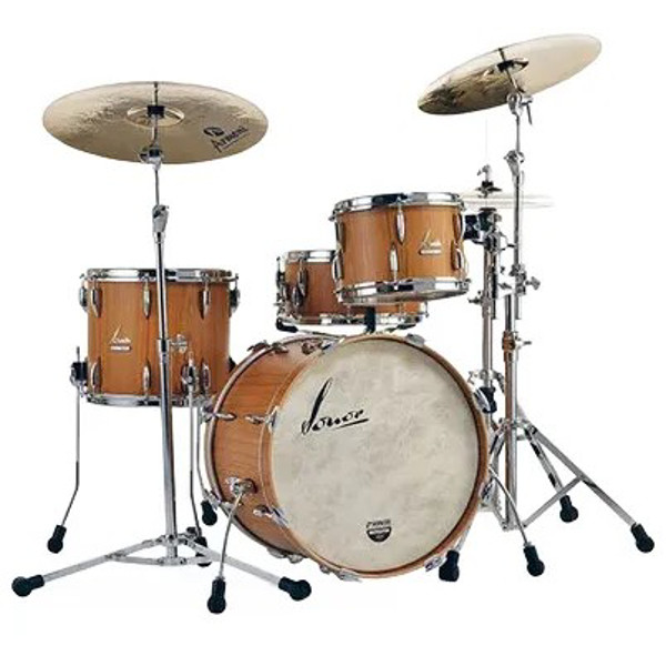 Trommesett Sonor Vintage VT-320-SS-WM-TSG, 3 Pc, 20, Beech, Teak Semi-Gloss, w/BD Mount