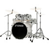 Trommesett Sonor AQ1 Stage AQ1-STAGE-SET-WM-PW, 5 Pc, Birch, 22, Piano White m/Stativer