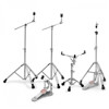 Trommesett Sonor AQ1 Stage AQ1-STAGE-SET-WM-PW, 5 Pc, Birch, 22, Piano White m/Stativer