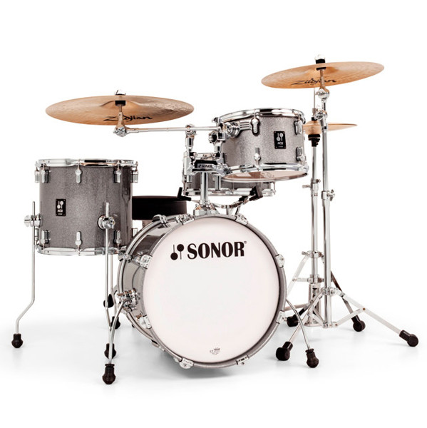 Trommesett Sonor AQ2 Bop AQ-BOP-SS-WM-TQZ, 18, Maple, Titanium Quartz