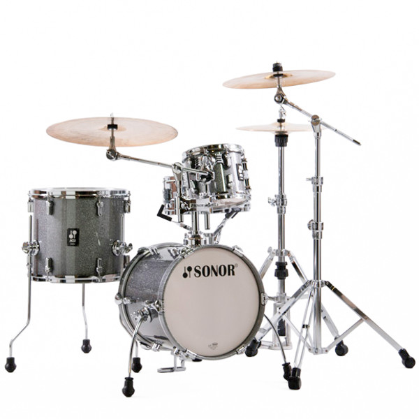 Trommesett Sonor AQ2 Martini AQ2-MARTINI-SS-WM-TQZ, 14, Maple, Titanium Quartz