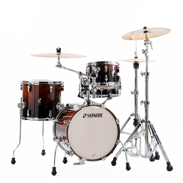 Trommesett Sonor AQ2 Safari AQ2-SAFARI-SS-WM-BRF, 16, Maple, Tranparent Stain Black