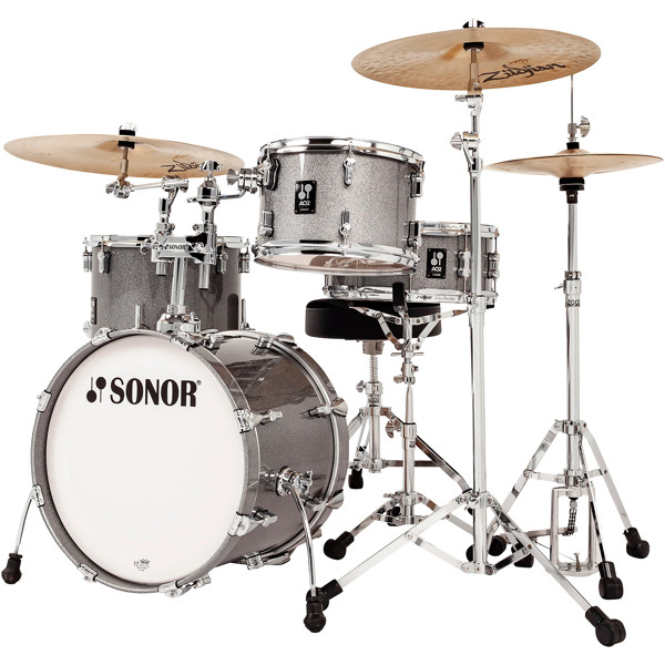 Trommesett Sonor AQ2 Safari AQ2-SAFARI-SS-WM-TQZ, 16, Maple, Tranparent Stain Black