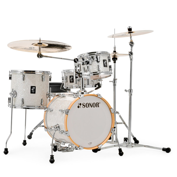 Trommesett Sonor AQ2 Safari AQ2-SAFARI-SS-WM-WHP, 16, Maple, Tranparent Stain Black