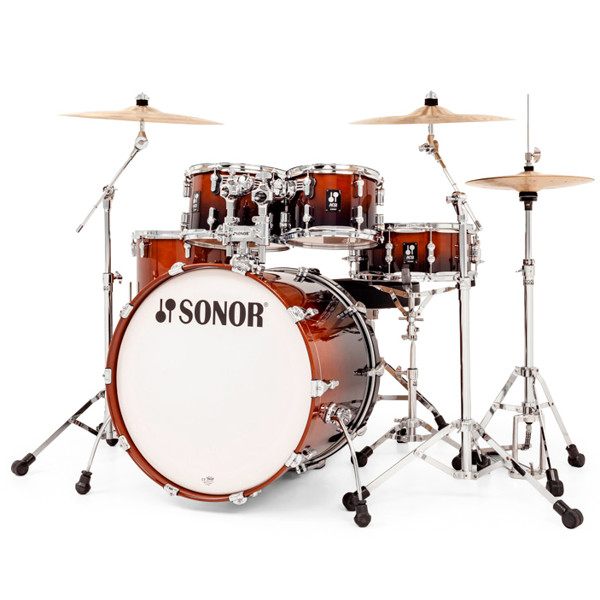 Trommesett Sonor AQ2 Stage AQ2-STAGE-SS-WM-BRF, 22, Maple, Brown Fade