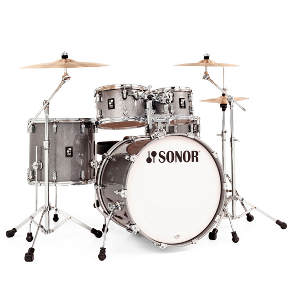 Trommesett Sonor AQ2 Stage AQ2-STAGE-SS-WM-TQZ, 22, Maple, Titanium Quartz