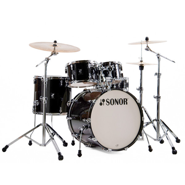 Trommesett Sonor AQ2 Stage AQ2-STAGE-SS-WM-TSB, 22, Maple, Transparent Stain Black