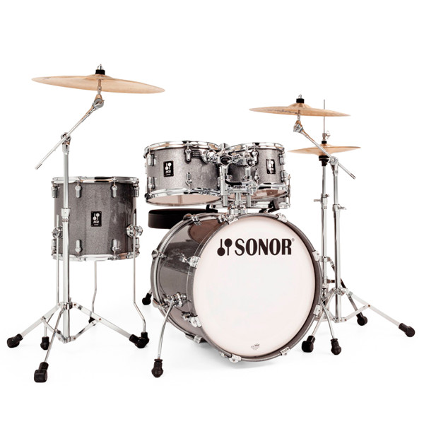 Trommesett Sonor AQ2 Studio AQ2-STUDIO-SS-WM-TQZ, 20, Maple, Titanium Quartz