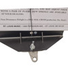 Noteklype Skarptromme Drummer's Delight HC-240, m/plastmappe/marshefte Flip Folder
