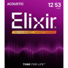Gitarstrenger Akustisk Elexir Light .011-.052 Phosphor Bronze Nanoweb
