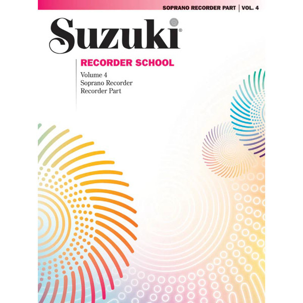 Suzuki Recorder School vol 4 (Soprano)