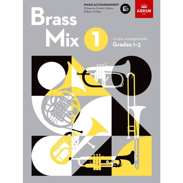 Brass Mix Book 1 - Eb Piano Accompaniments (Grades 1-3)