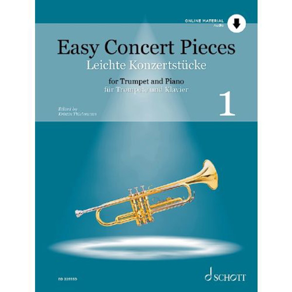 Easy Concert Pieces 1. Trumpet and Piano. Media Online