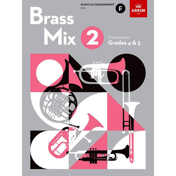 Brass Mix Book 2, F Piano Accompaniment, Grades 4-5