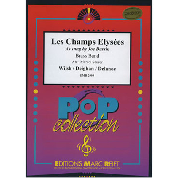 Les Champs Elysees, Joe Dassin arr Marcel Saurer. Brass Band