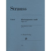 Piano Quartet c minor op. 1, Richard Strauss. Violin, Viola, Cello and Piano