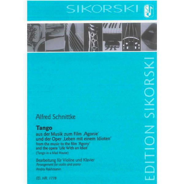 Tango in a Mad House, Alfred Schnittke. Violin and Piano