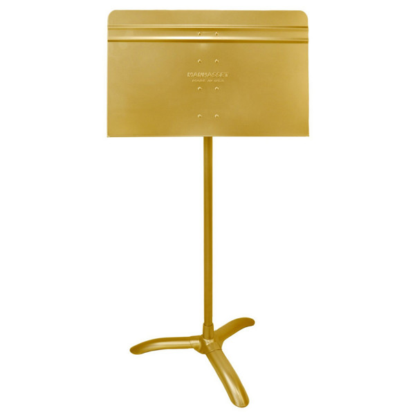 Notestativ Manhasset #48C-GLD, Symphony Stand, Gold Colored, Trinnløs
