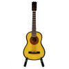 Miniature Instrument Gitar med Etui og stativ, 13 cm