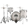 Trommesett Ludwig Stainless Steel Pro Beat 24 L84433LXSSWC, Shell Pack, Polished Stainless Steel