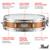 Skarptromme Pearl Maple M1330.102, 13x3, Piccolo, Natural Maple
