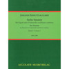 Sechs Sonaten Vol. 2, Johann Ernst Galliard. Bassoon (or Cello) and Basso Continuo