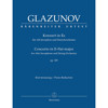 Concerto for Alto Saxophone und String Orchestra in E-flat major op. 109. Alexander Glazunov Alto Sax and Piano